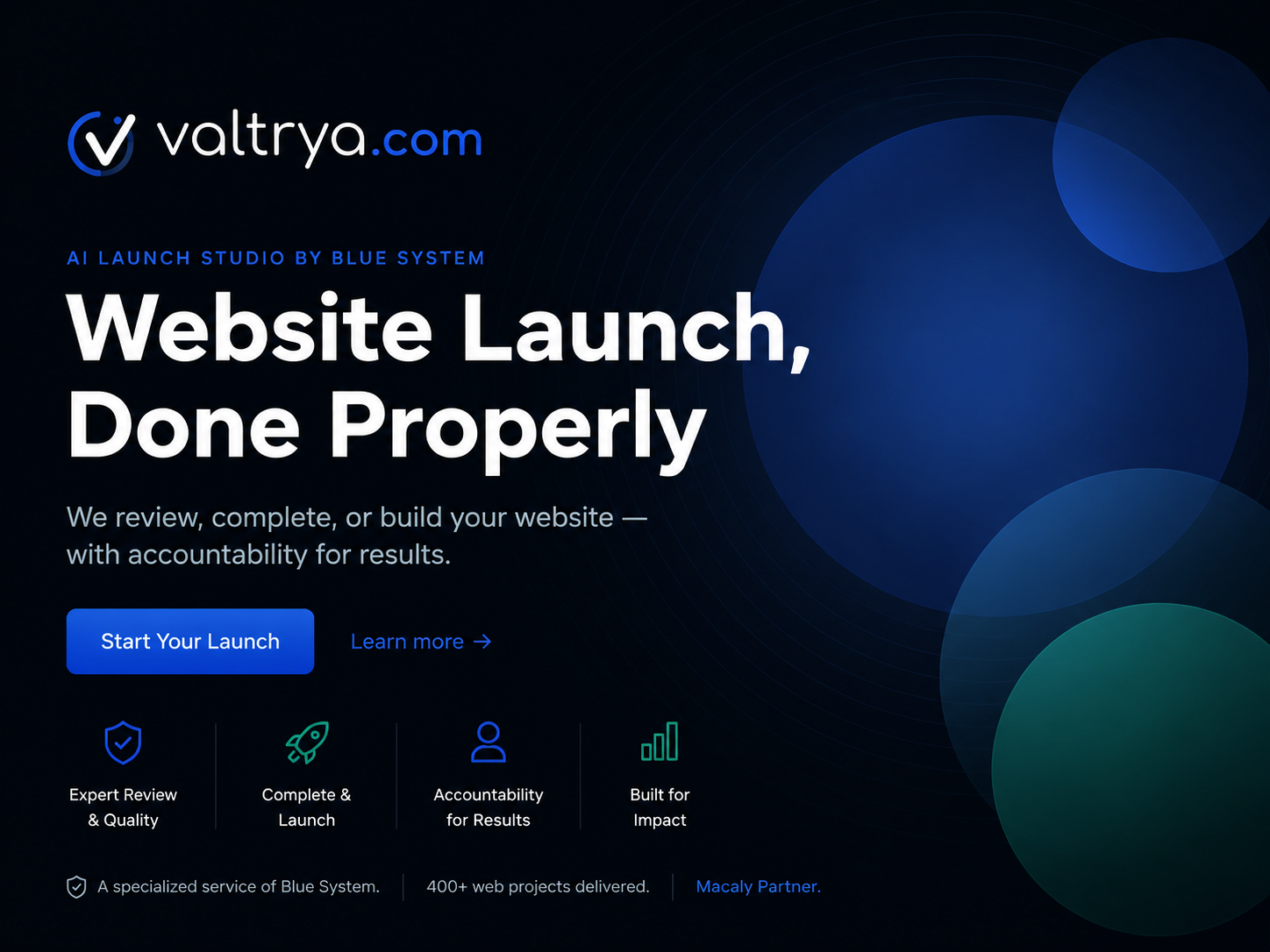 Website Launch, Done Properly